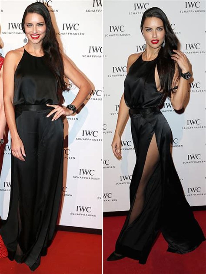 [PICS] Adriana Lima’s Side Boob — See Her Sexy Black Dress – Hollywood Life