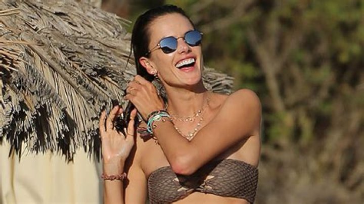 VS Angel Alessandra Ambrosia, 41, Rocks Brown Swimsuit On Her ‘Bohemian’ Ibiza Vacation: Photos