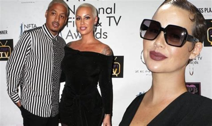 Amber Rose Accuses Alexander ‘AE’ Edwards Of Cheating On Her: I’m ‘Suffering’