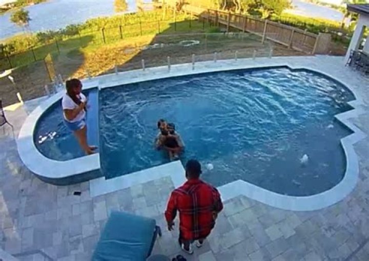 NBA Star Andre Drummond Bravely Saves Son Deon, 2, From Drowning After Falling Into Their Pool — Watch