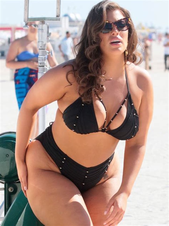 Ashley Graham Nearly Pops Out Of High-Waisted Bikini On Saint Tropez Vacation