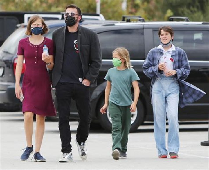 Ben Affleck Takes All 3 Kids Violet, Seraphina & Samuel To The Movies — See Pic