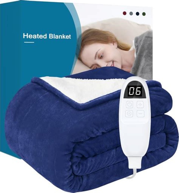 This Cozy Electric Heated Blanket Makes A Great Christmas Gift For Less Than $100