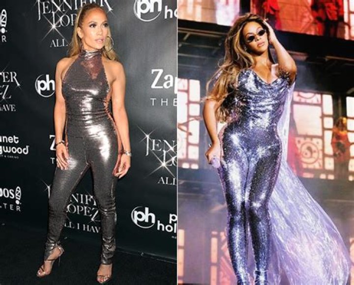 Jennifer Lopez Vs Beyonce — Who Rocked Skintight Sequin Jumpsuit Better? PICS