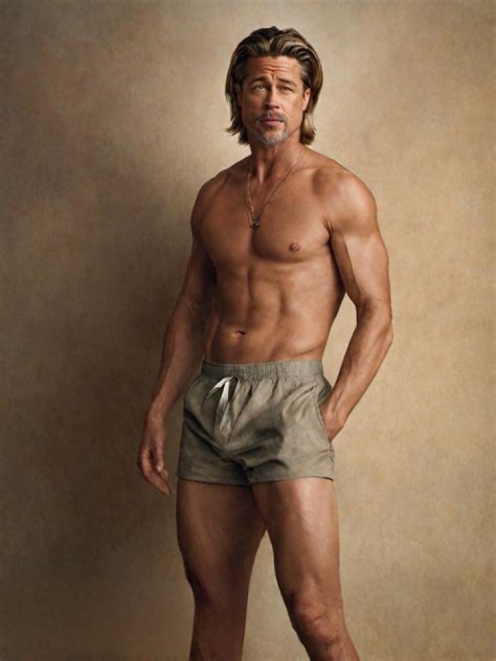 Brad Pitt’s Sexy Hair Photos For ‘GQ’– Smolders On Mag’s Cover – Hollywood Life