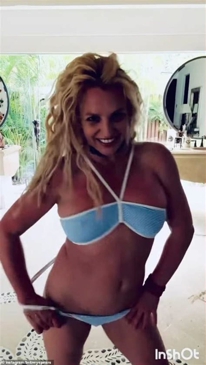 Britney Spears Rocks Red, Yellow & Pink Bikinis In Flirty New Video Amid Legal Battle