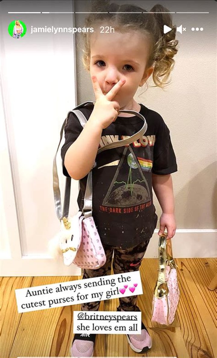 Britney Spears Gifts Niece Ivey, 2, The ‘Cutest Purses’ Says Sis Jamie Lynn: She’s The Best ‘Auntie’ Ever