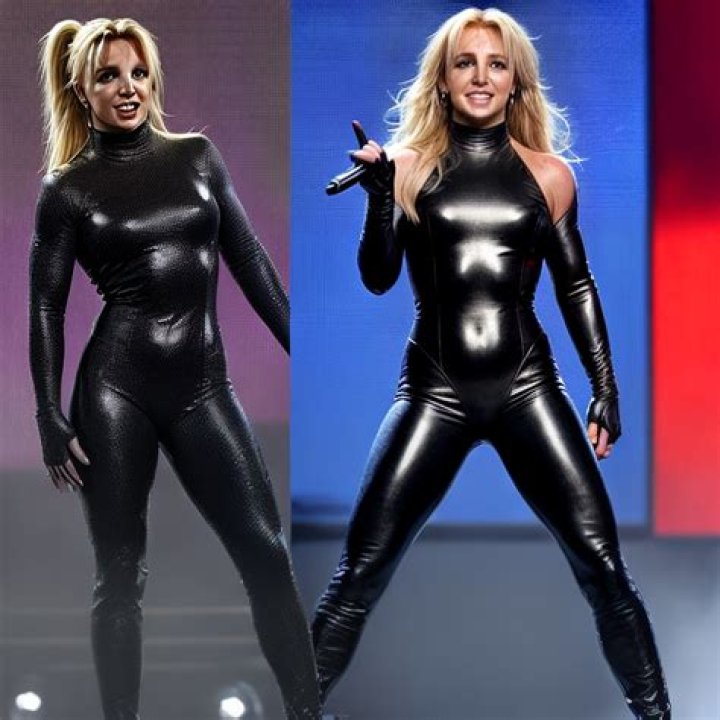 Britney Spears Shakes Her Hips In Nothing But A Sheer ‘Lace & Leather Catsuit’ — Watch