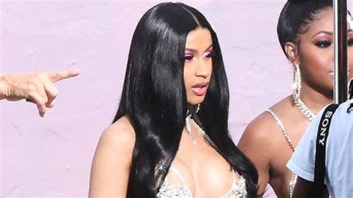 Cardi B Teases ‘Announcement’ In Video Wearing Denim Bikini & Coat – Hollywood Life