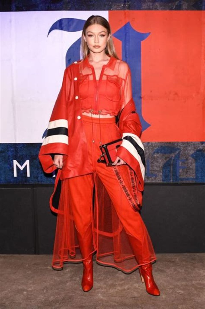 Celebs In Hot Red Outfits For NYFW — See Pics