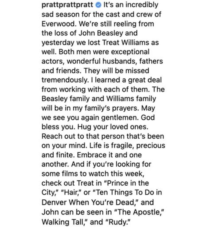 See Tribute To ‘Everwood’ Co-Star – Hollywood Life