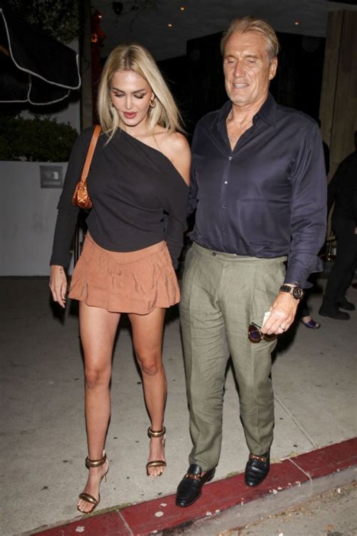 Dolph Lundgren & Fiance Emma Krokdal Hold Hands In LA In New Pics – Hollywood Life