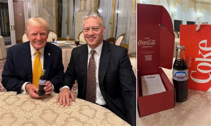 Donald Trump Seen With Diet Coke Again Despite Boycotting It – Hollywood Life