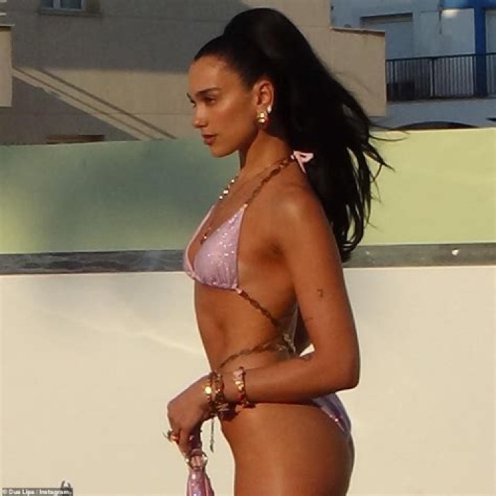 Dua Lipa Wears Bikini Top & Hot Pink Pants As She Walks Around Portofino: Photos