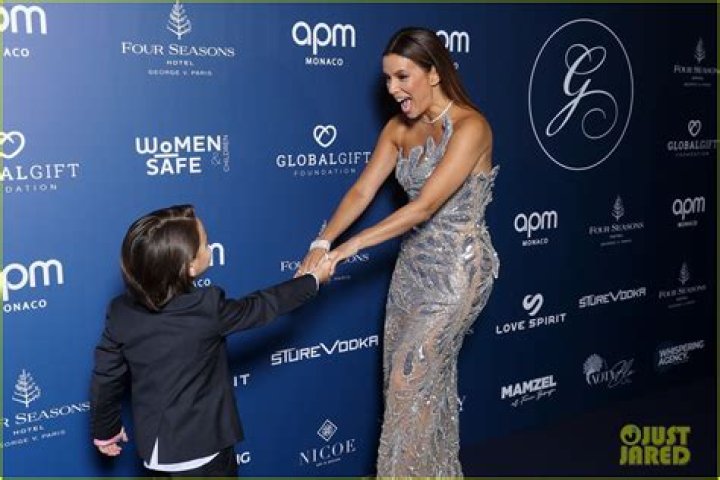Eva Longoria, 44, Cradles Her Adorable Son, 1, In Strapless White Dress At Global Gift Foundation Event