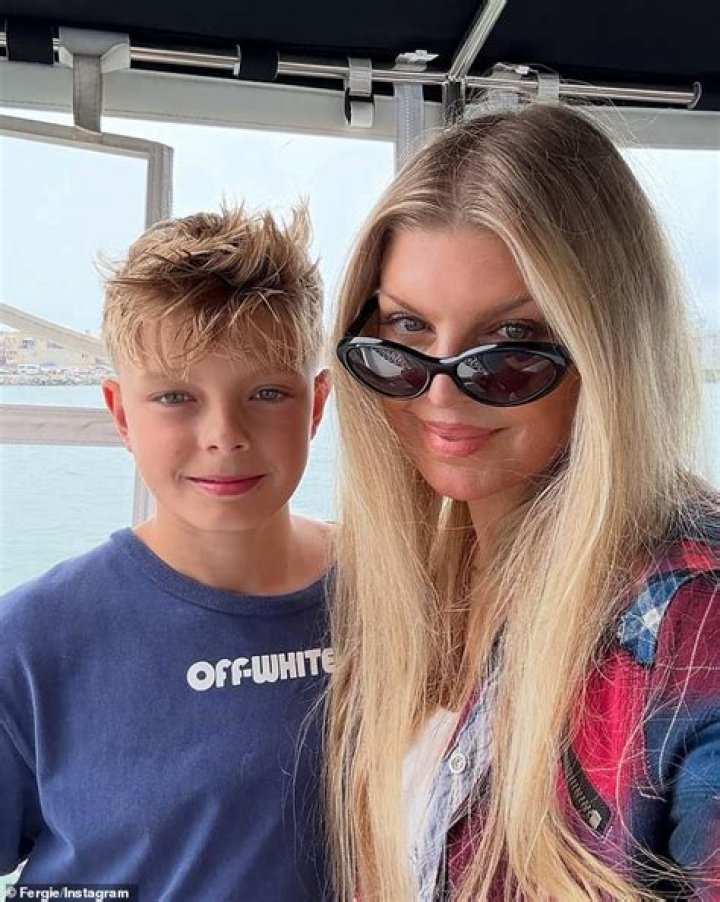 Fergie Shares Rare Look At Son Axl, 6, & Shows How Much He’s Grown Up — See Pics