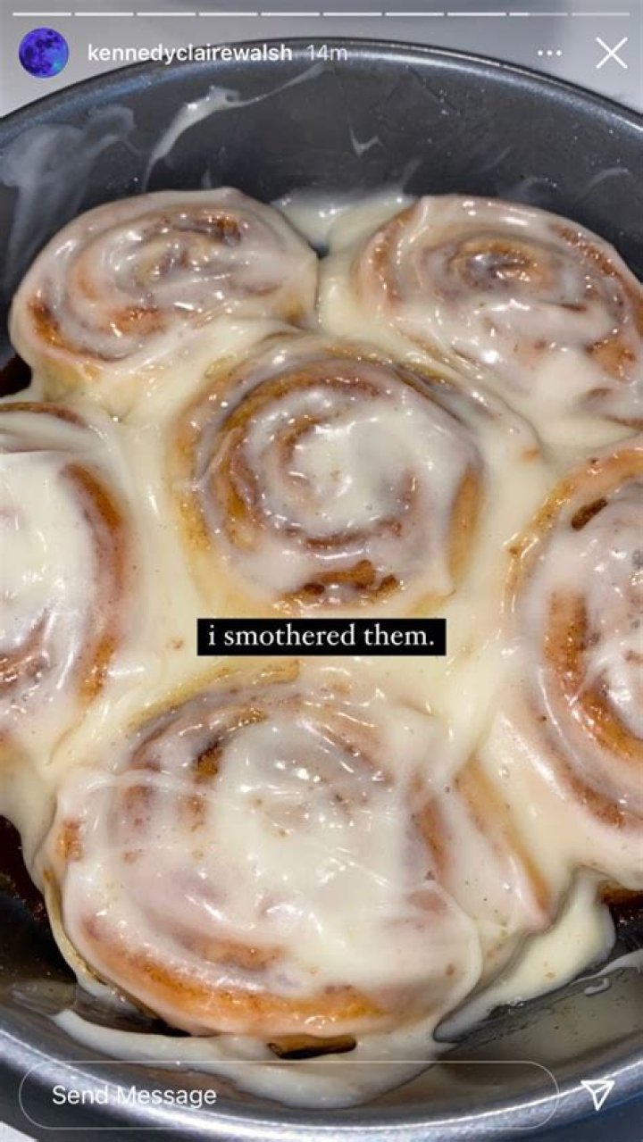 Gigi Hadid Reveals Pregnancy Diet Includes Cinnamon Rolls, Sushi, & More At 8 Months — See Pics