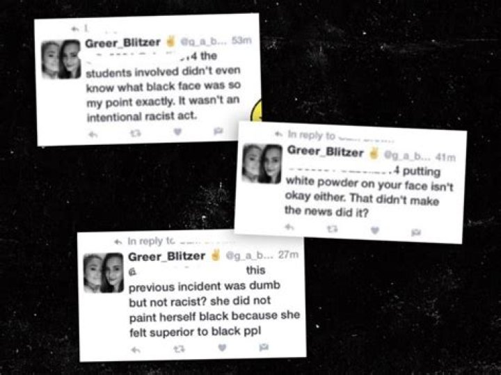 Greer Blitzer Apologizes For Resurfaced Tweets About Blackface – Hollywood Life