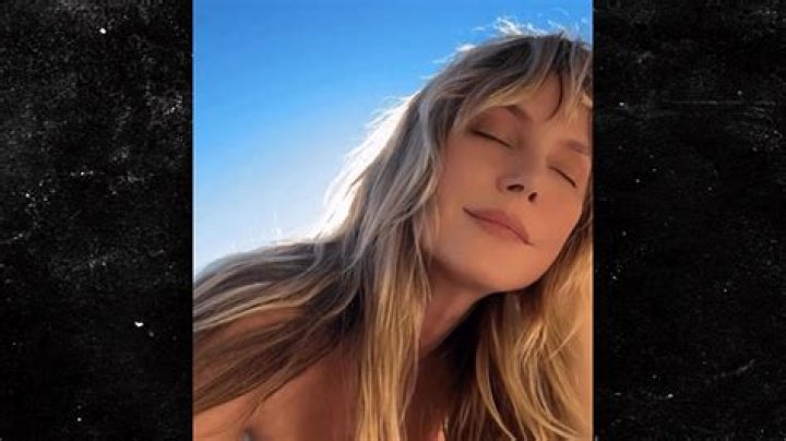 Heidi Klum Tans Topless While Enjoying the Sunshine on a Pool Day – Hollywood Life
