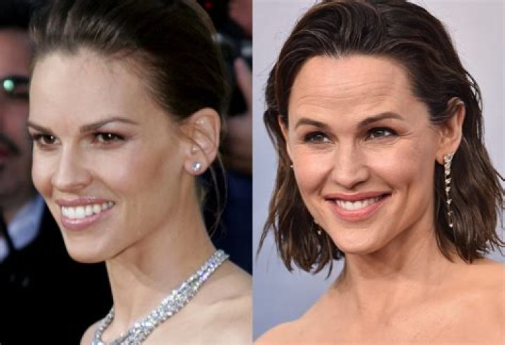 Hilary Swank’s 10-Year Challenge Is A Jennifer Garner Look Alike Pic – Hollywood Life