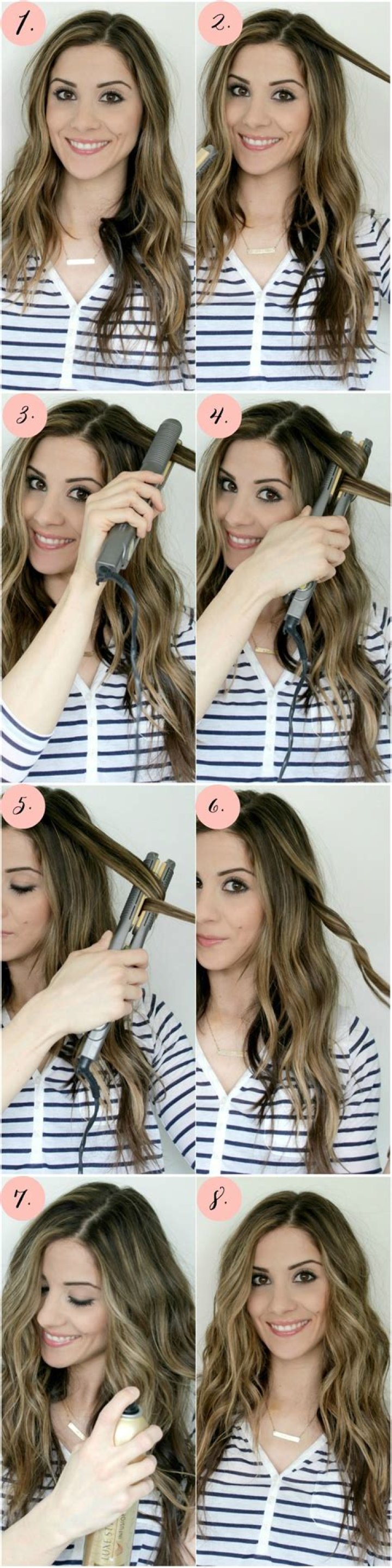 How to Curl Hair With a Flat Iron
