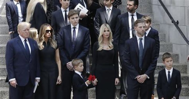 Ivanka Trump Stands With Brothers At Mom Ivana’s Funeral – Hollywood Life