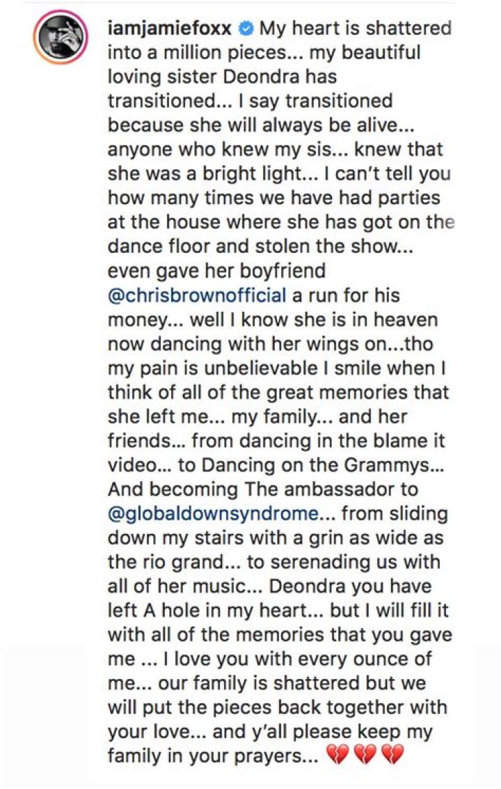 Deondra Dixon Passes Away At Age 36 – Hollywood Life