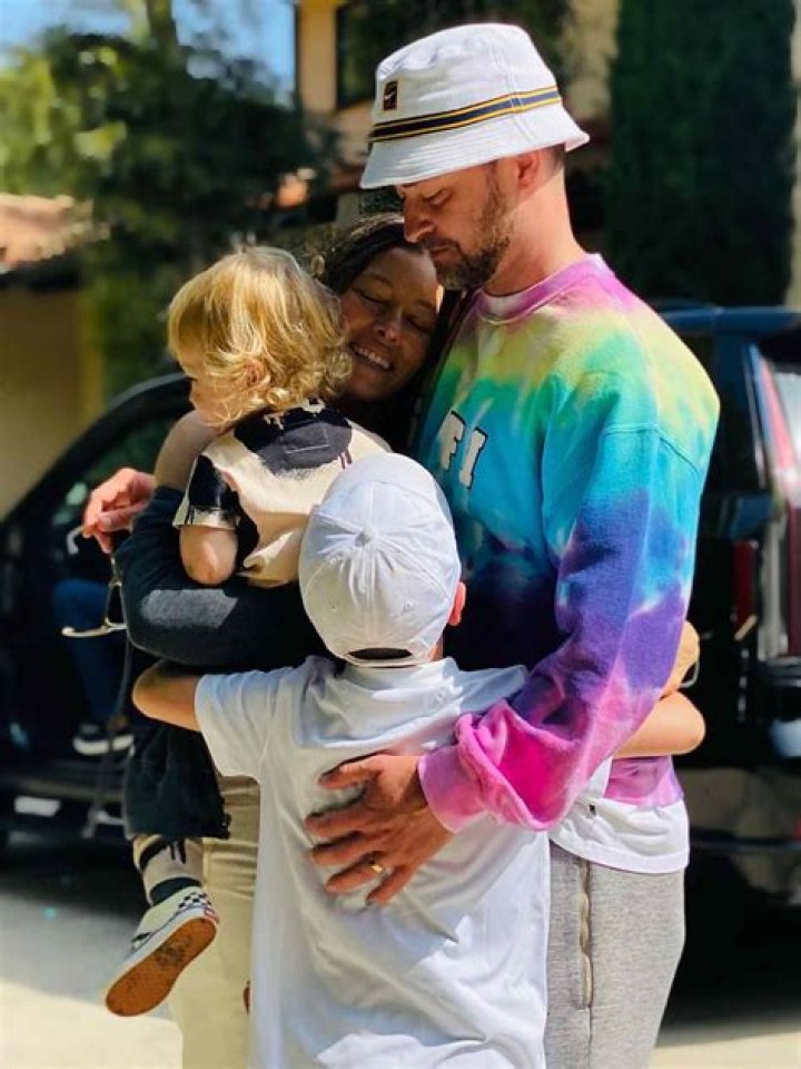 Jessica Biel Shares Rare Photos of Justin Timberlake With Their 2 Kids for Father’s Day