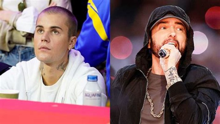 Justin Bieber Raps Along To Eminem During Super Bowl Halftime Show – Hollywood Life
