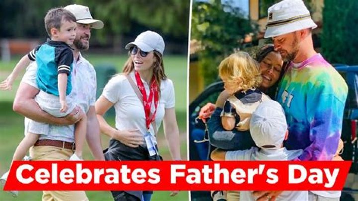 Justin Timberlake Shares Rare Photo of His 2 Sons, Phineas, 2, & Silas, 7, On Father’s Day