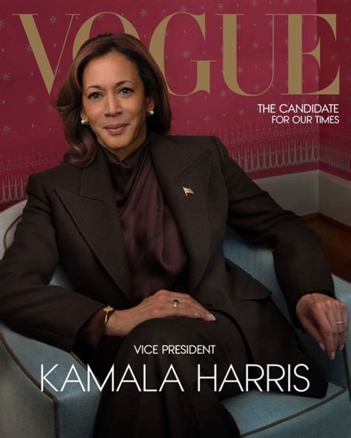 Kamala Harris Rocks Her Signature Converse Sneakers On ‘Vogue’ Cover & Says ‘You Don’t Meet Hate With Hate’