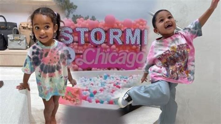 Kanye West Attends Chicago & Stormi’s 4th Birthday Party: Video – Hollywood Life