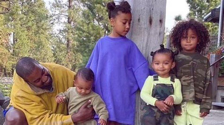 Kanye West Steps Out With Kids North, Saint & Psalm After Back-To-Back Dates With Julia Fox – Photos
