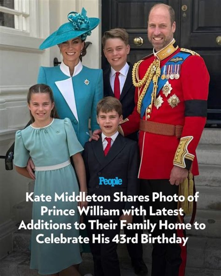 Princess Kate Unveils Candid Photo of Prince William & Their Kids for His Birthday