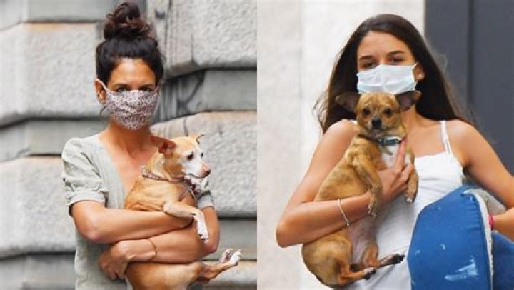 Katie Holmes & Daughter Suri Cruise, 14, Step Out With Their Cute Dogs In NYC — See Pics