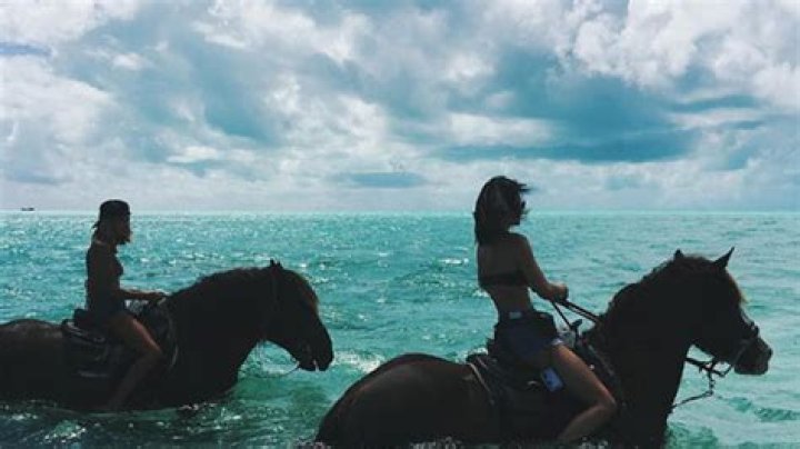 [PICS] Kendall Jenner Goes Horseback Riding In Ocean & Gives Us Major FOMO – Hollywood Life