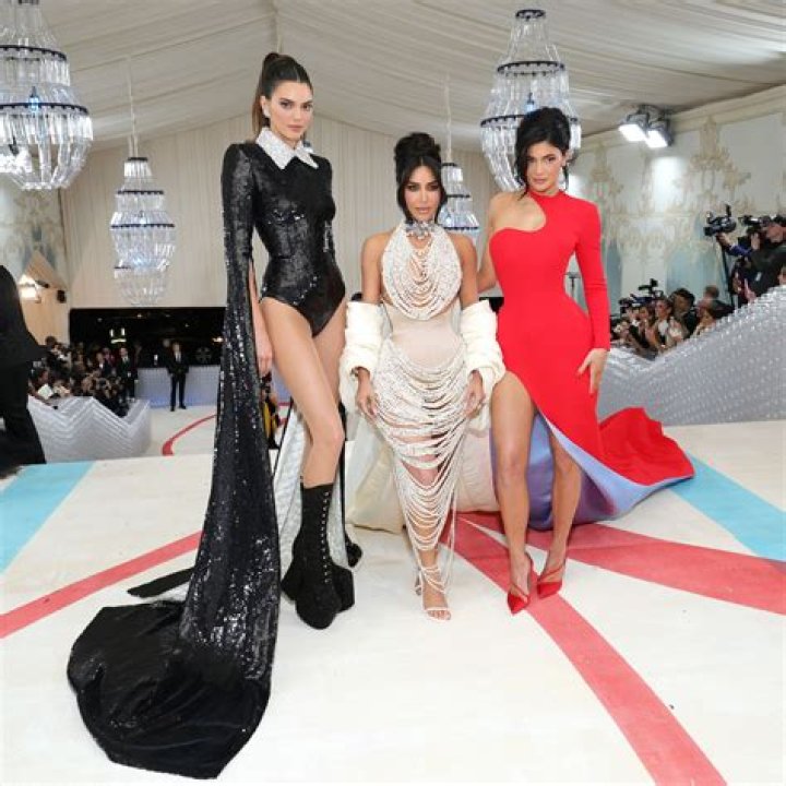 Kendall Jenner Looks Identical To A Young Kris Jenner In Sheer Black Gown At Tom Ford Show – Pics