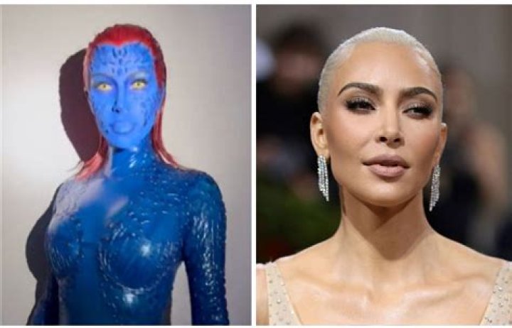 Kim Kardashian’s Mystique From X-Men Halloween Costume 2022: Photos – Hollywood Life