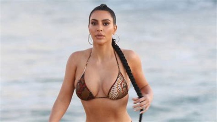 Kim Kardashian Poses In Nude Bikini On ‘Enchanted Island’ — Pics – Hollywood Life