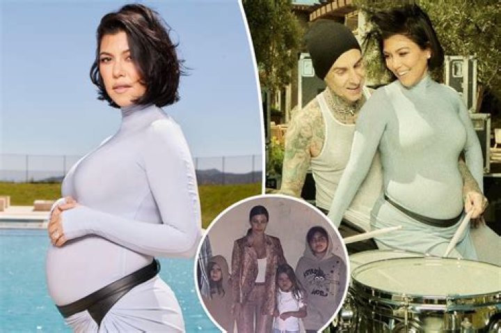 Kourtney Kardashian Makes Out With Shirtless BF Travis Barker In Daisy Dukes & Crop Top