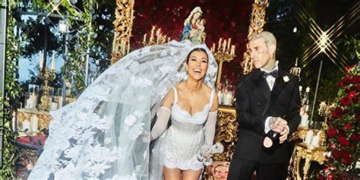 Kourtney Kardashian & Travis Barker Seemingly Host Wedding Shower In Palm Springs