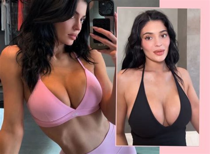 Kylie Jenner Keeps It Real As She Points Out Breast Milk On Her Shirt: ‘Looks Like I’m Lactating’