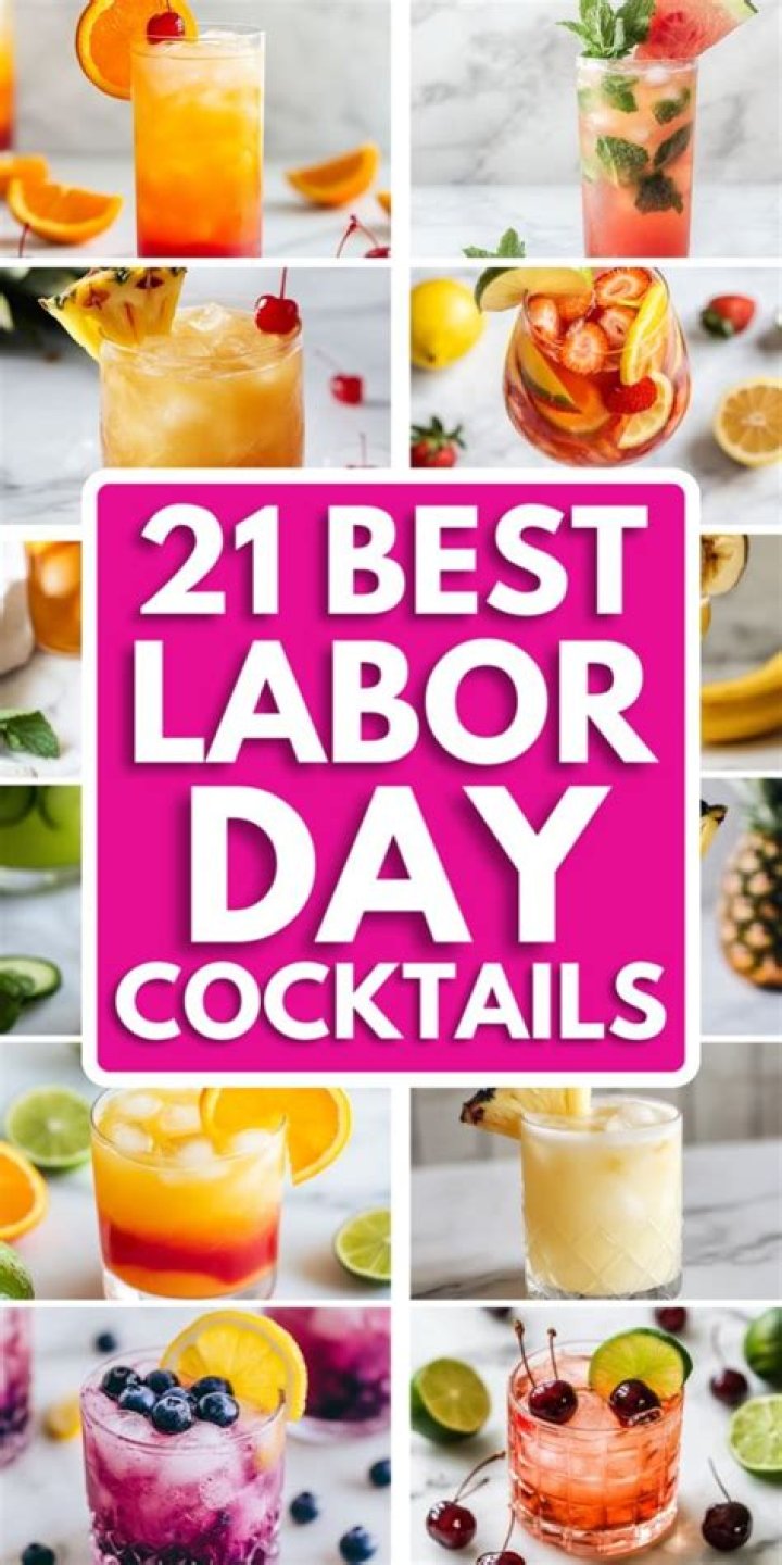 Labor Day Cocktails — PICS