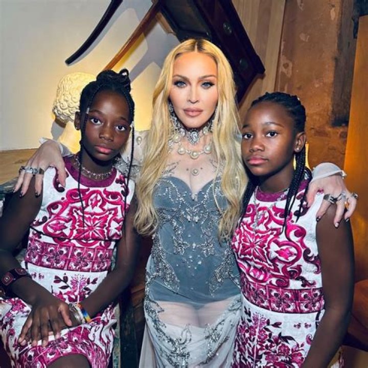 Madonna’s Twin Daughters Stella & Estere, 9, Show Off Their Dancing Skills In New Video
