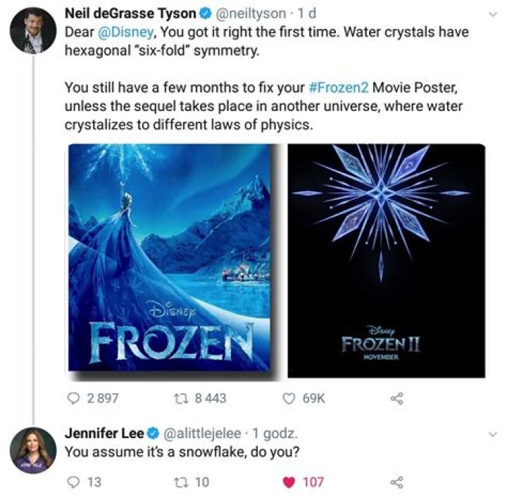 Neil deGrasse Tyson Defends ‘Frozen’ Comments: They Improve Your ‘Movie-Going Experience’
