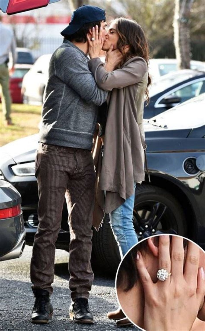 Nikki Reed & Ian Somerhalder’s Engagement Rings Cost $200K — Two Eternity Bands – Hollywood Life