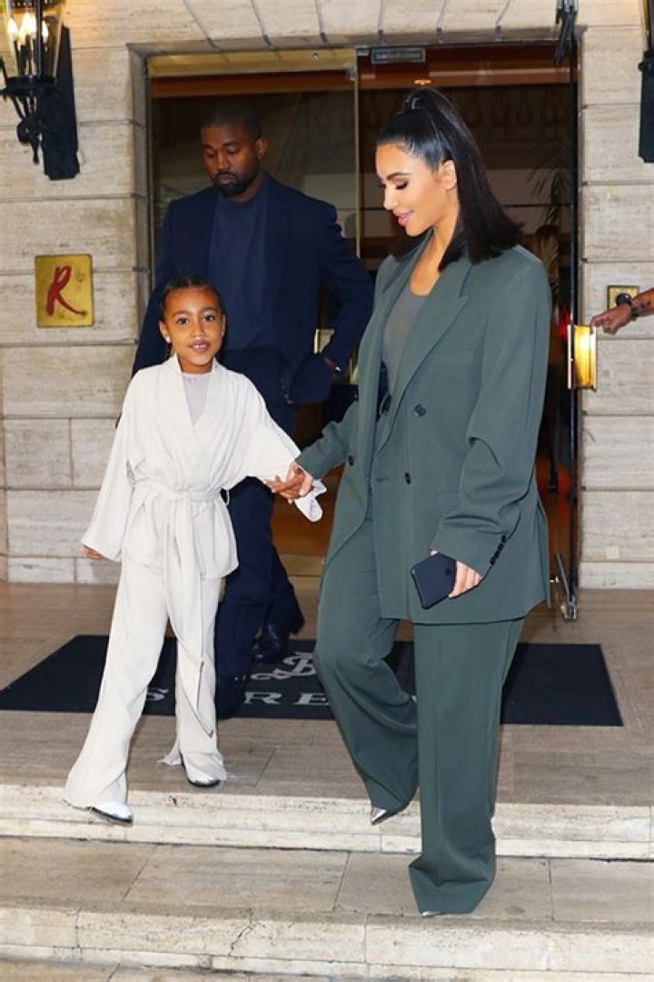 North West, 6, Wears A Nose Ring To Church With Kim Kardashian & Kanye West — See Pics