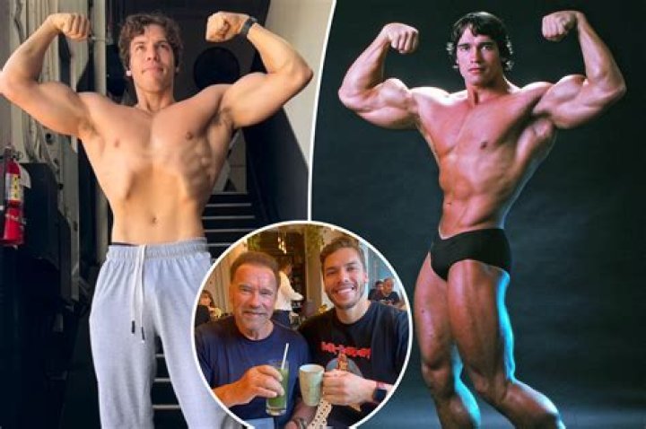 Patrick Schwarzenegger Looks Jacked Getting Coffee + More Of Arnold’s Sons Displaying Their Toned Bodies