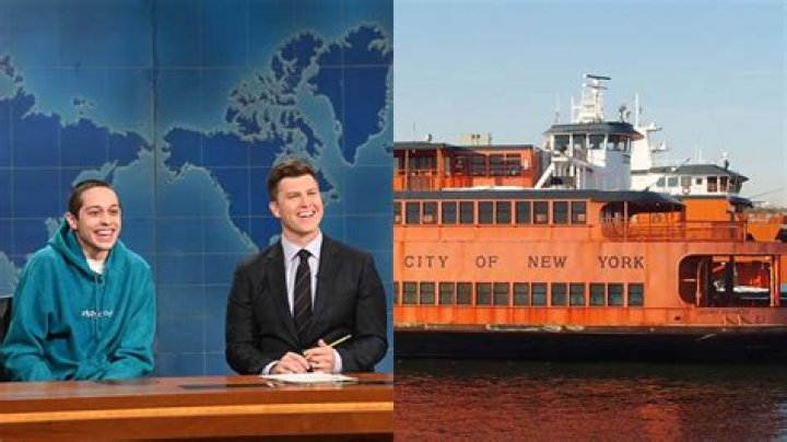Pete Davidson’s Plans For Recently Purchased Staten Island Ferry With Colin Jost Revealed