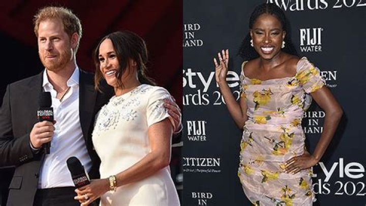 Prince Harry & Meghan Markle Pose Alongside Poet Amanda Gorman: Photo – Hollywood Life